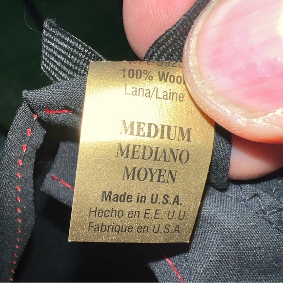 Royal Ascot Flat Cabbie Newsboy Black 100% Wool Hat Size Medium - Picture 6 of 6